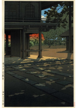 Kawase Hasui - Temple Heirinji  Nobidome, Tokyo